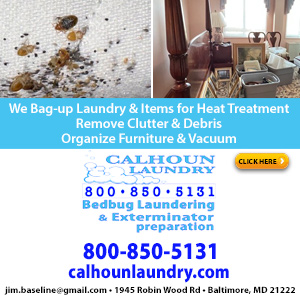 Exterminator Preparation & Bed Bug Laundering, Calhoun Laundry Listing Image