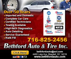 Call Bethford Auto & Tire Inc. Today!