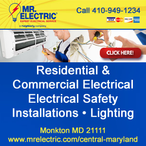 Call Mr. Electric of Central Maryland Today!